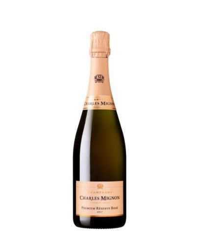 CHAMPAGNE CHARLES MIGNON  PREMIUM RESERVE ROSE BRUT 750ML