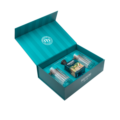 PORTOFINO GIFT PACK WITH 2 GLASSES 500 ML