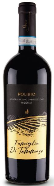 POLIBIO - MOHTEPULCIANO D'ABRUZZO DOP RESERVA 750ML - FAMIGLIA DI TOMMASO
