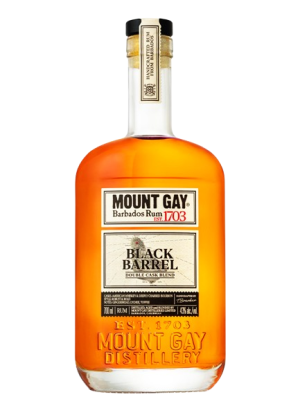 MONT GAY BLACK BAREL DOUBLE CASK BARBADOS RUM