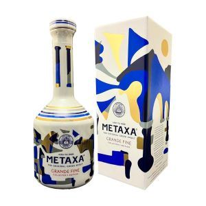 METAXA GRANDE FINE CERAMIC BOTTLE  COLLECTORS EDITION 700ML