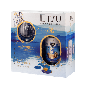 ETSU JAPANESE GIN - BALOON GLASS PACK 700ML